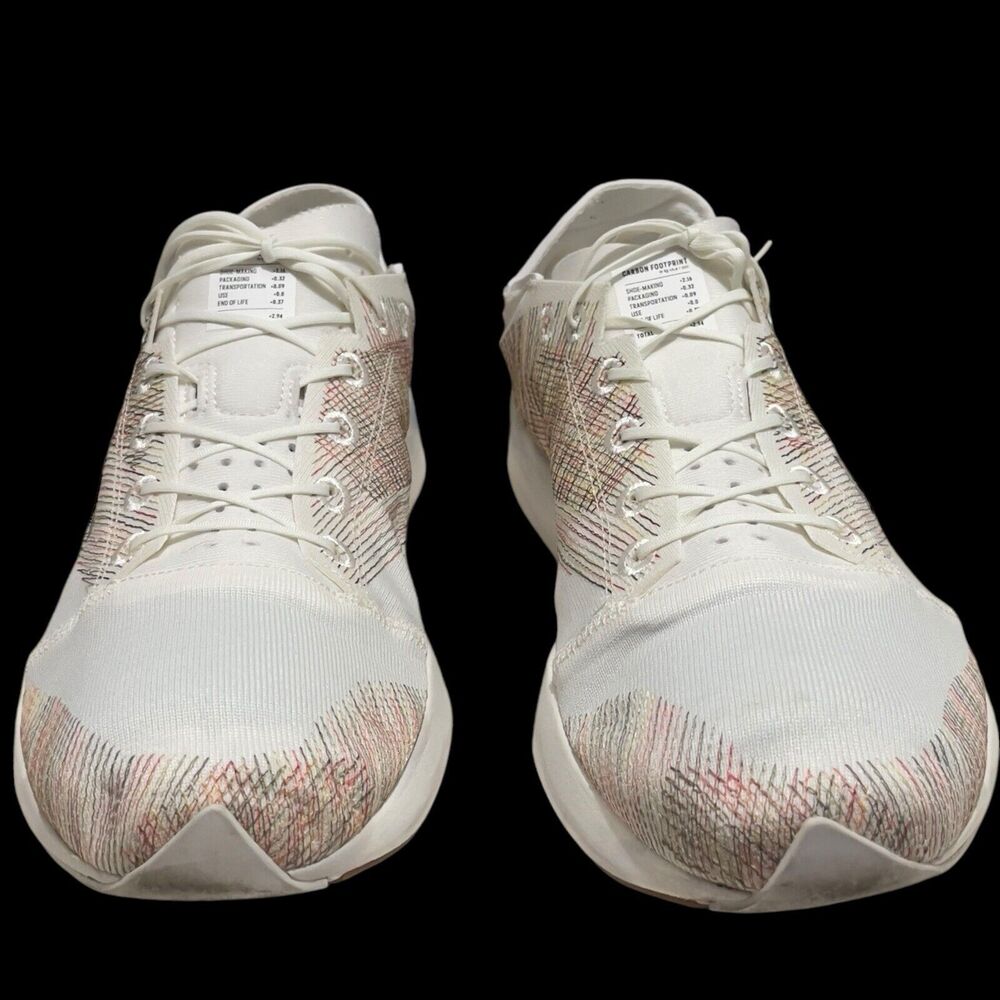 adidas White Multicolor Athletic Shoes